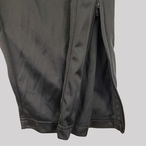 Nike vintage Y2K Mesh Track Pants Zippered Ankles & Elastic Waistband Mens XL - Picture 4 of 11